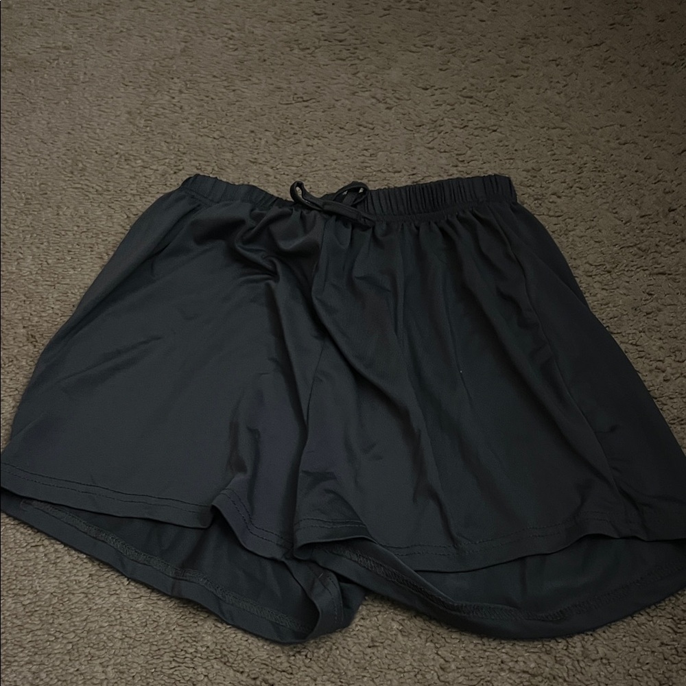 Gray Athletic Shorts
